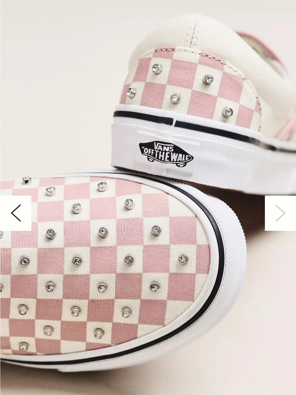 Vans Classic Slip-On Rhinestone Checkerboard - Picture 2 of 12